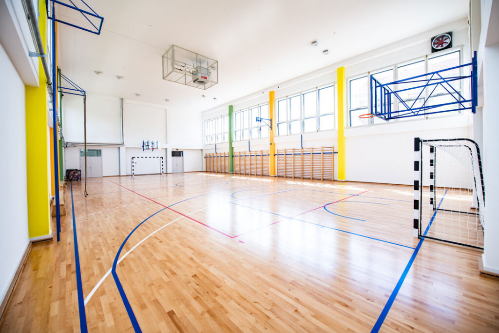 School Sports halls can benefit from Radiant Heating
